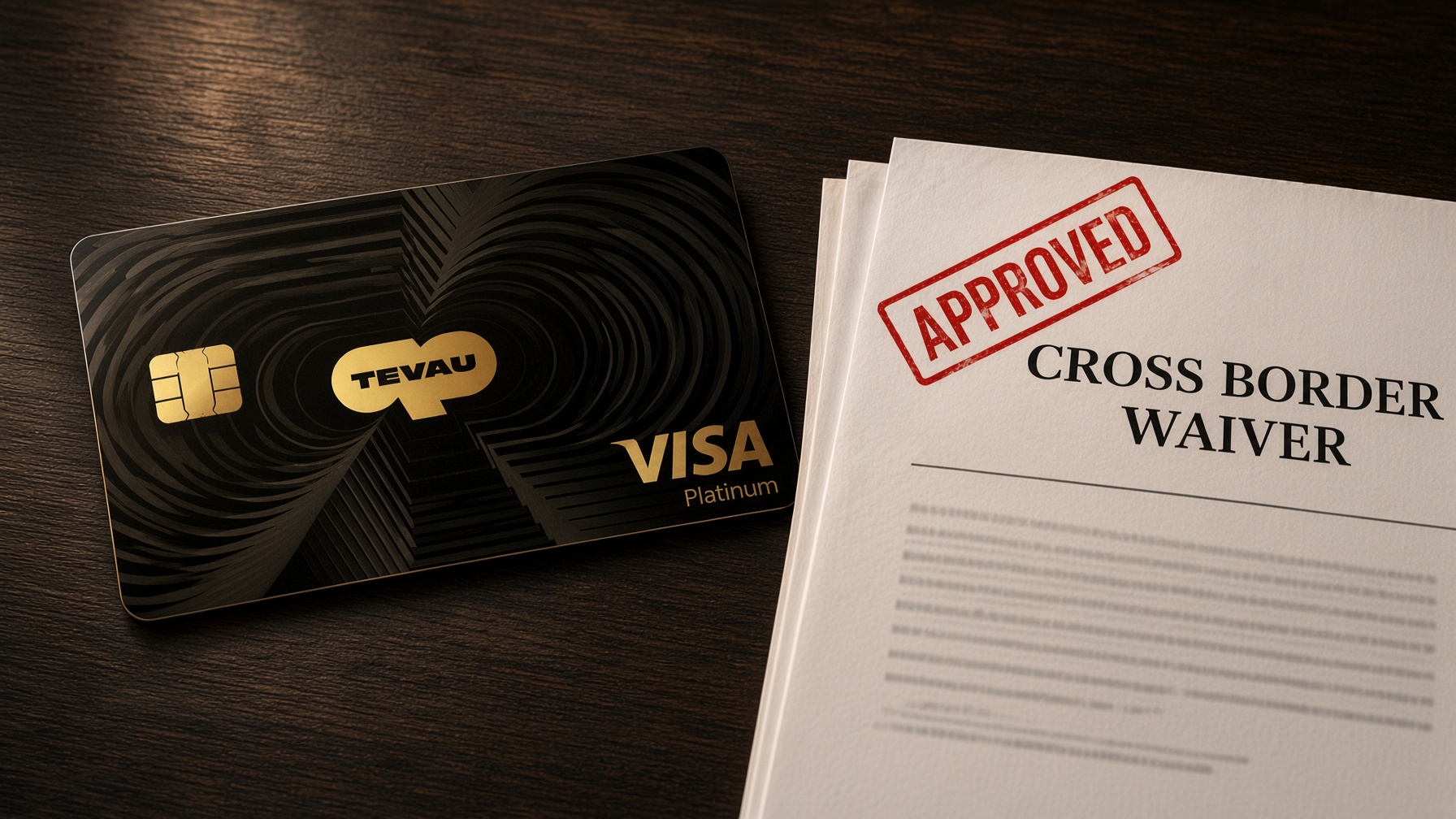 Visa Approves Tevau’s Cross-Border Waiver